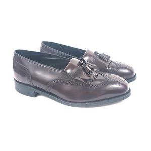 Florsheim Burgundy Loafers sz 10 3E